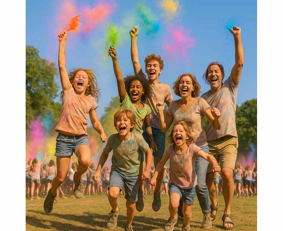 Pink Holi Powder (70g)
